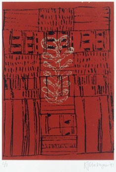 Z.T. (1997), zeefdruk, 15 x 21 cm, 4/4 ,  Kaj Glasbergen