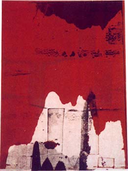 Z.T. (1997), zeefdruk, 15 x 21 cm, monoprint,  Kaj Glasbergen